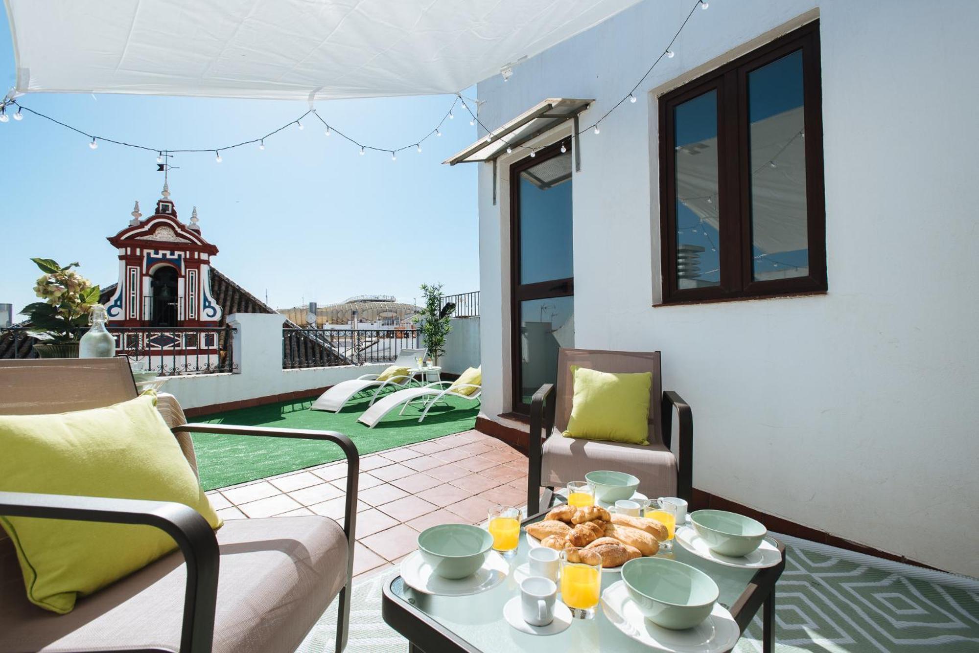 Hostly Orfila 3A-3B Exclusive Penthouse-Center-Fibre-Parking Optional Apartment Seville Ngoại thất bức ảnh