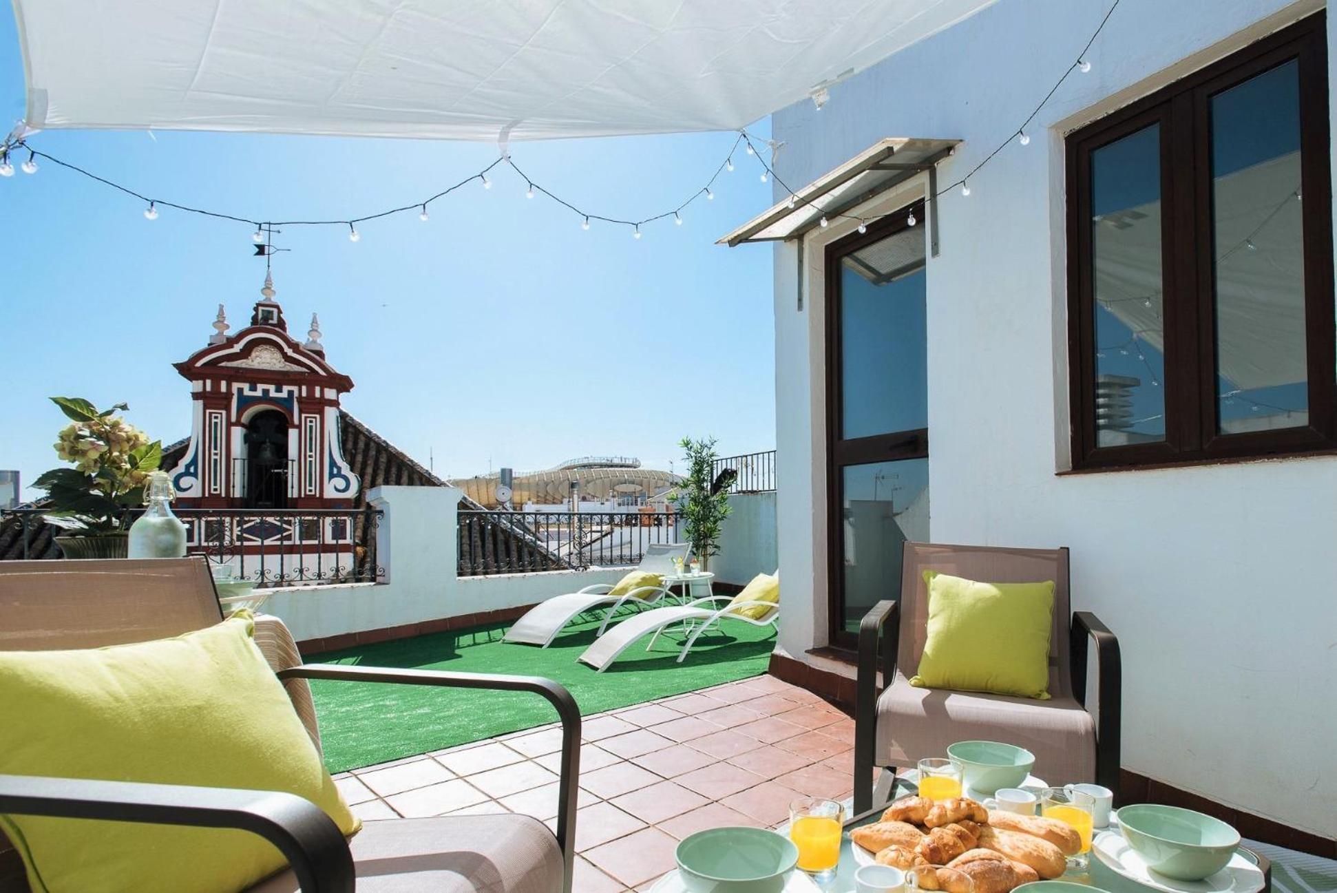 Hostly Orfila 3A-3B Exclusive Penthouse-Center-Fibre-Parking Optional Apartment Seville Ngoại thất bức ảnh